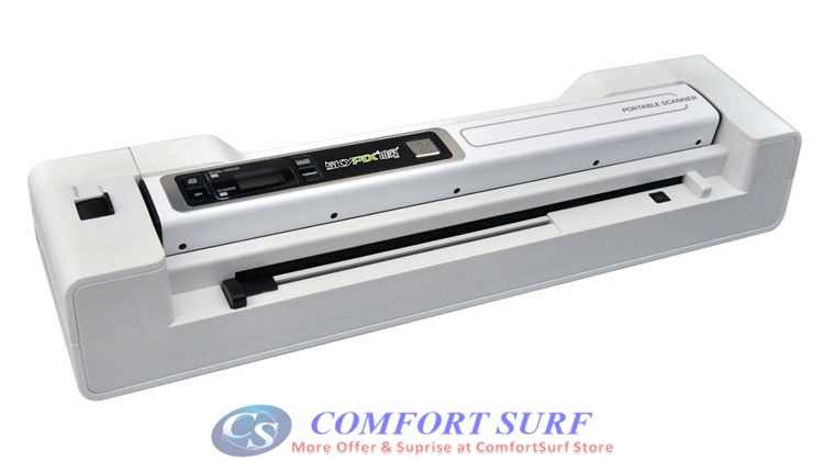 2 in 1 SKYPIX Portable Handheld Scanner TSN450 + Auto Document Feeder Base A02 for Document/Photo Scanning 1200dPi